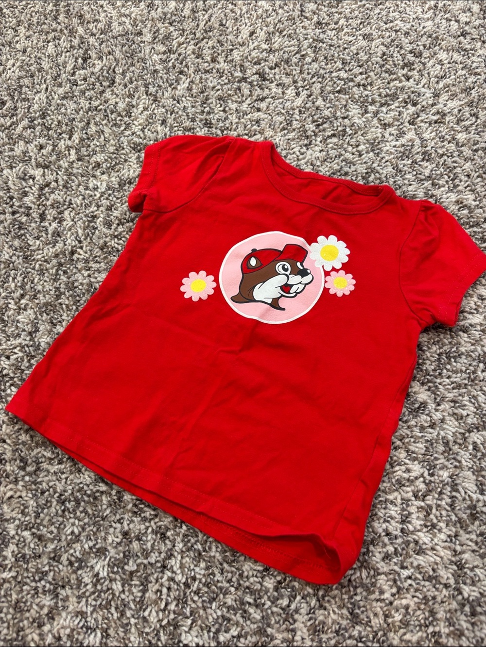 BUC-EE’S Toddler Red Short-Sleeve Tee